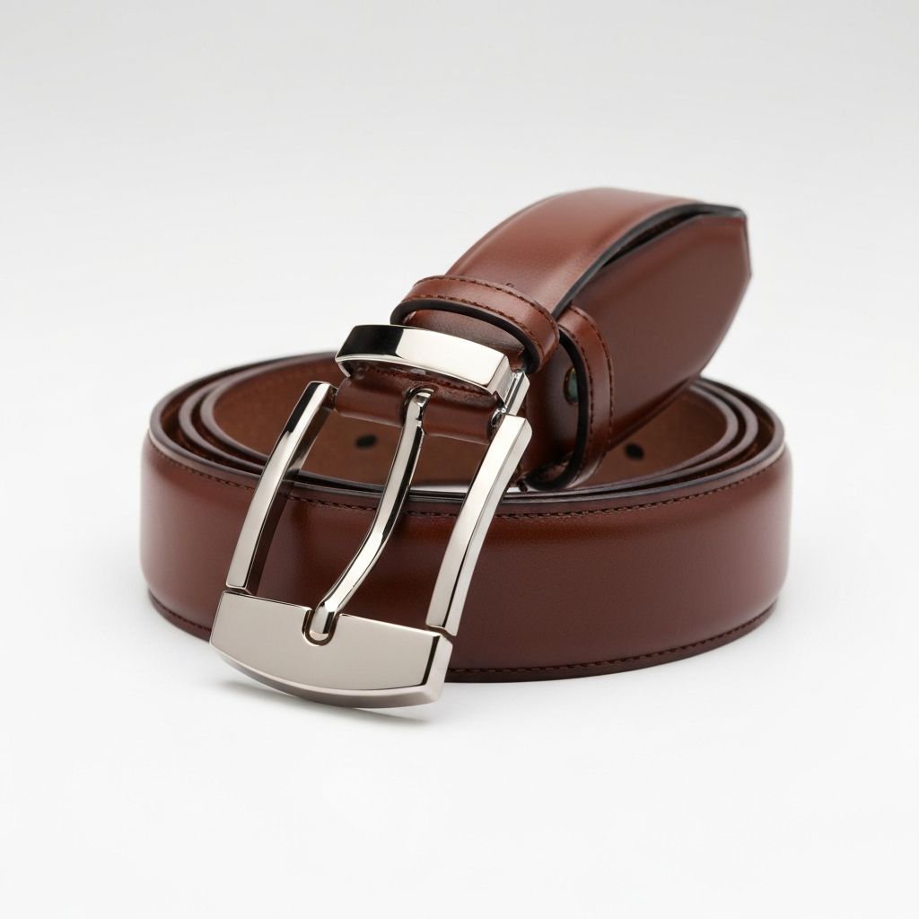 Classic Leather Dress Belt